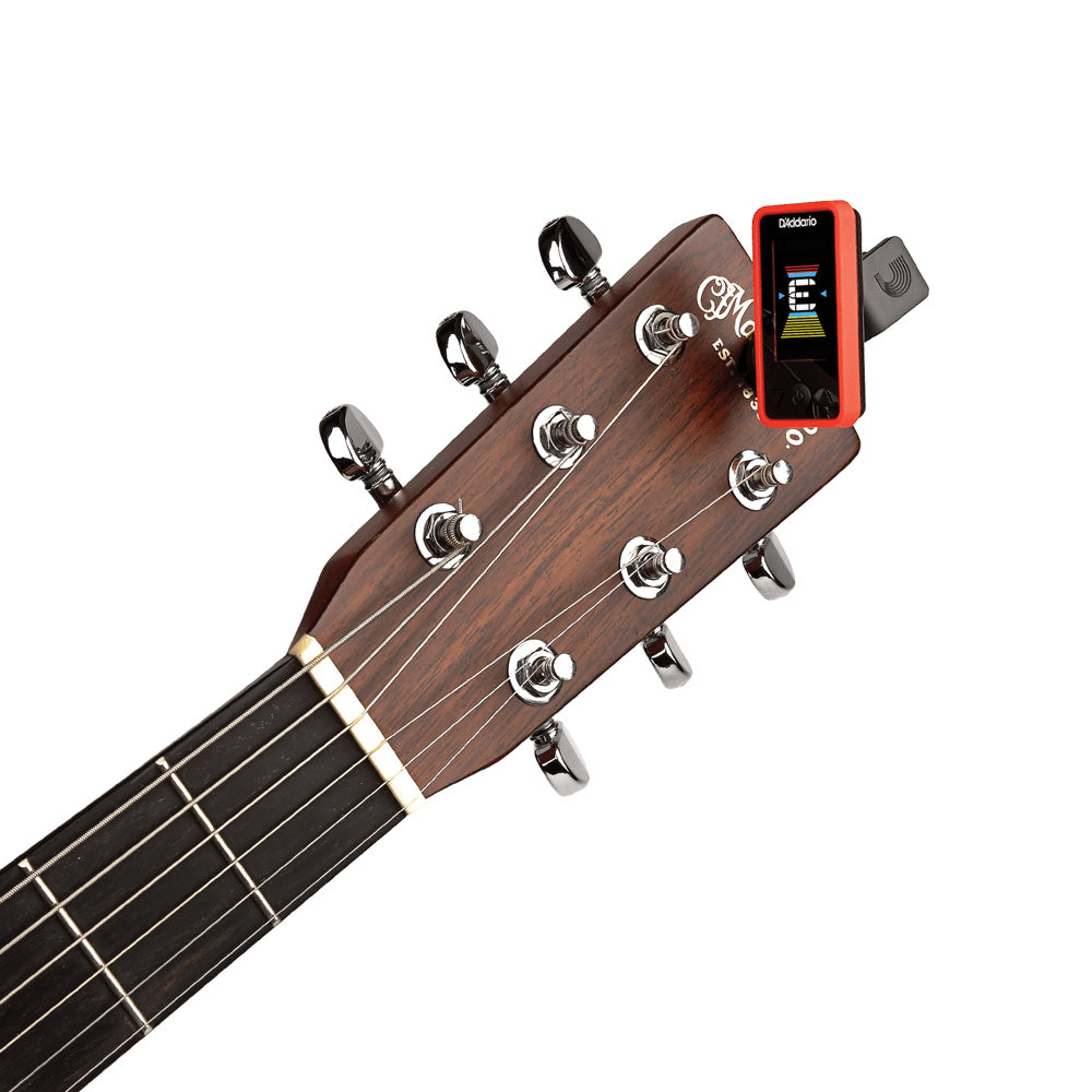 D'Addario PW-CT-17RD Red Eclipse Tuner-Guitar Accessories-Daddario-Hermes Music